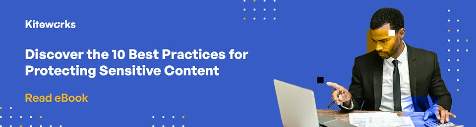 10 Best Practices for Protecting Sensitive Content